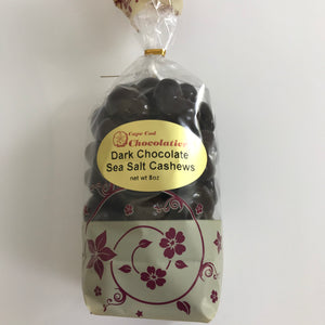 Chocolate Covered Sea Salt Cashews