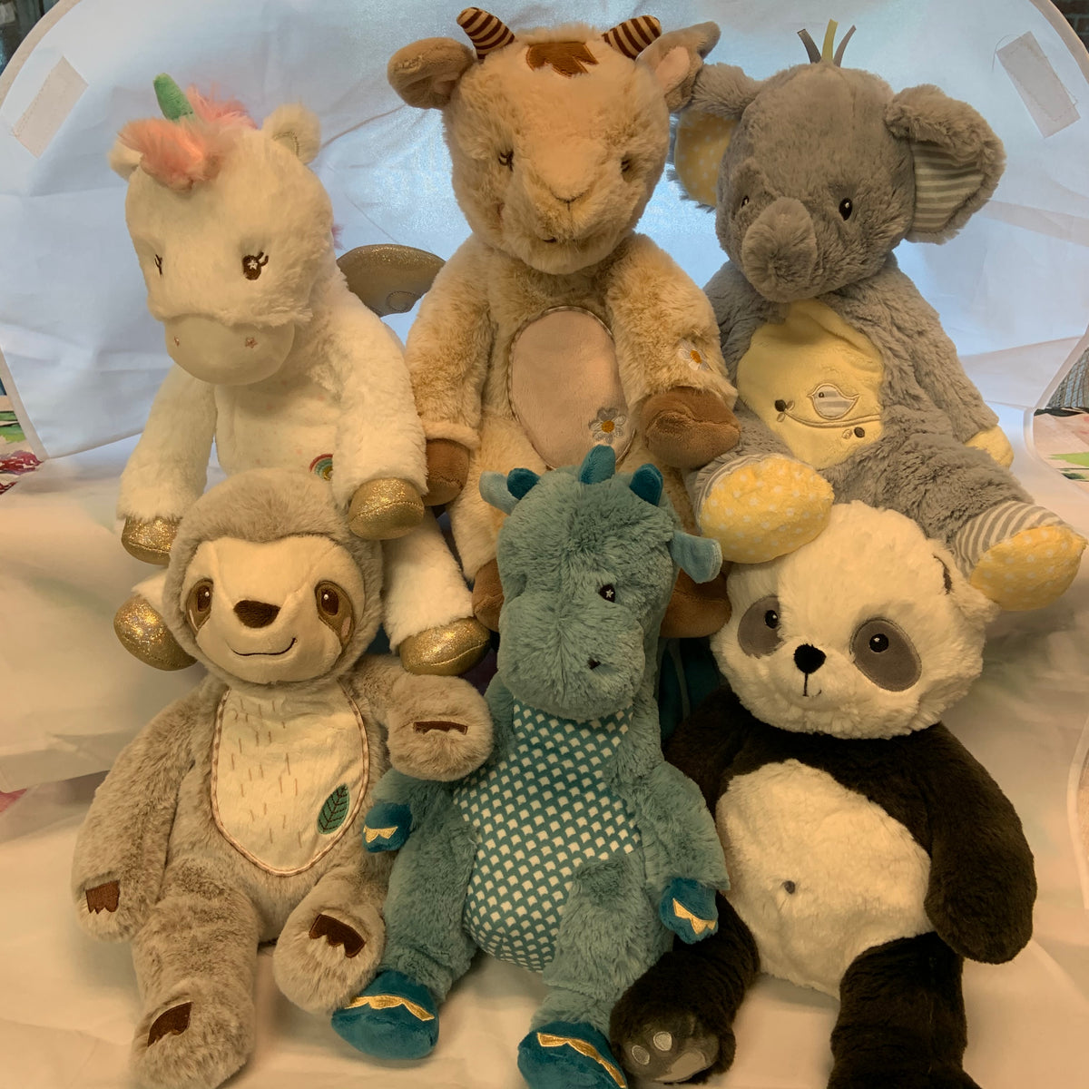 Soft stuffed sale animals for babies