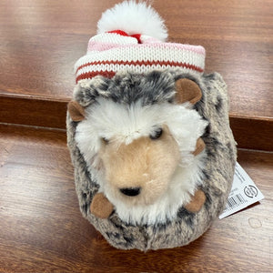 Spunky Hedgehog with winter hat
