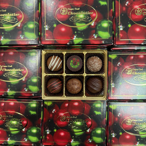 Christmas Box 6 piece Truffle