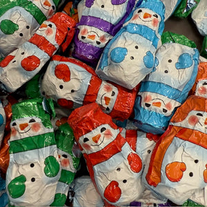 Miniature Foiled Snowman