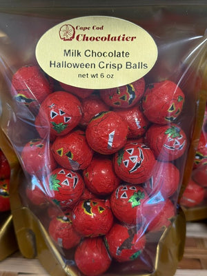 Milk Chocolate Crisp Halloween Balls