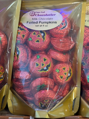 Milk Chocolate Foiled Pumpkins