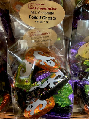 Milk Chocolate Foiled Ghosts