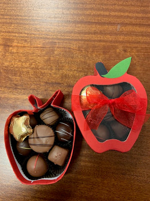 Apple Shaped Chocolate Filled Box