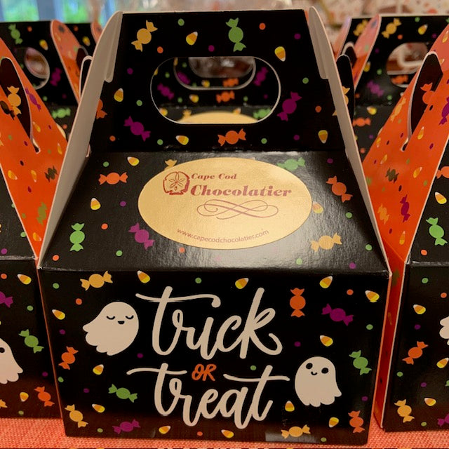 Trick or Treat Tote filled with Milk Chocolate Foiled Pumpkins