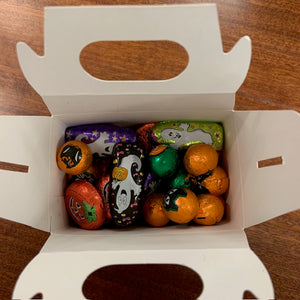 Trick or Treat Tote filled with Milk Chocolate Foiled Pumpkins