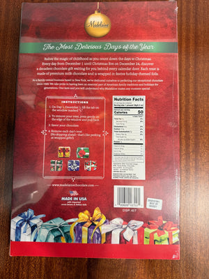 Countdown to Christmas Advent Calendar
