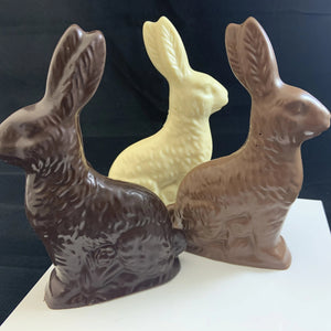 Traditional Bunnies, Solid Chocolate
