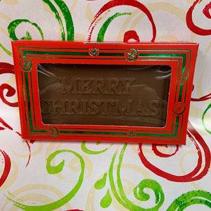 Merry Christmas Chocolate Card