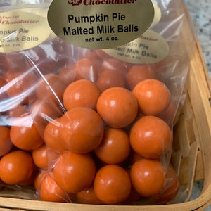 Pumpkin Pie Malted Milk Balls