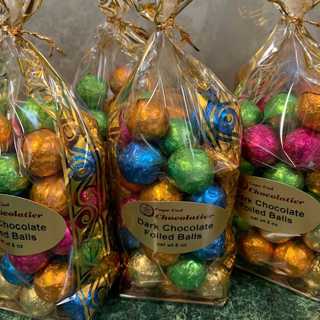 Dark Chocolate Foiled Balls