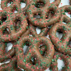 Peppermint Pretzels