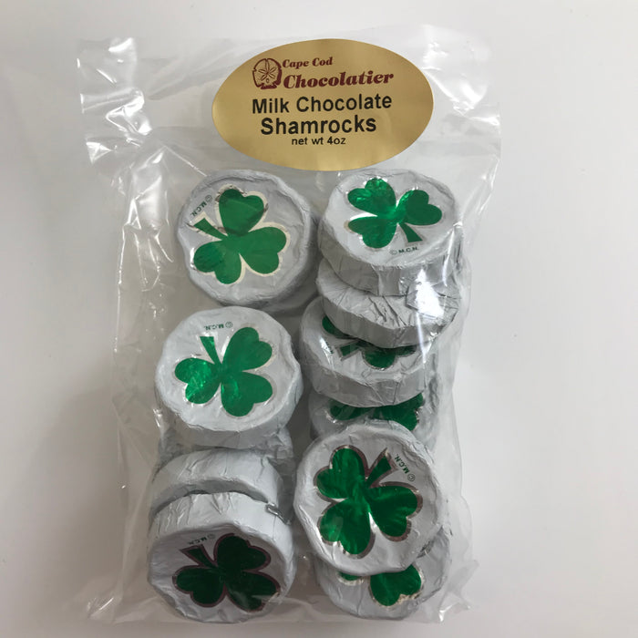 Shamrocks, Foiled Milk Chocolate