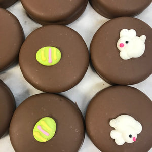 Easter Oreos, Wrapped in Belgian Chocolate