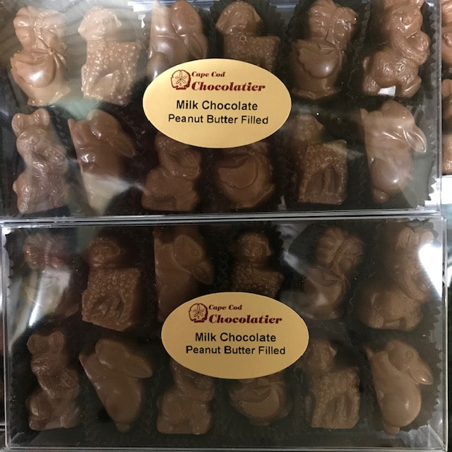 Milk Chocolate Peanut Butter Filled Spring Assortment