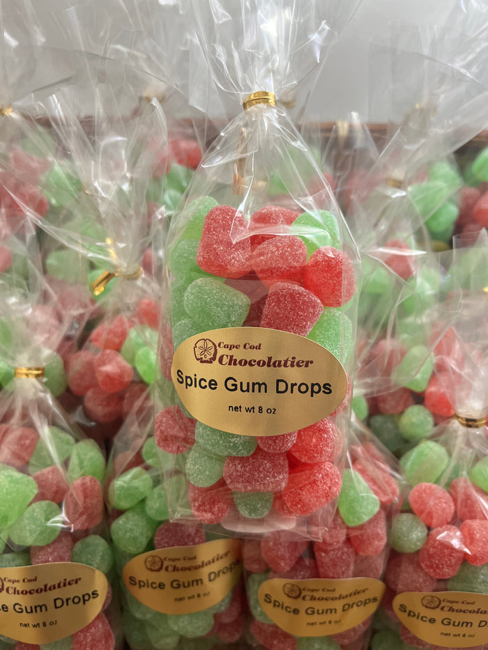 Spice Gum Drops, Red & Green